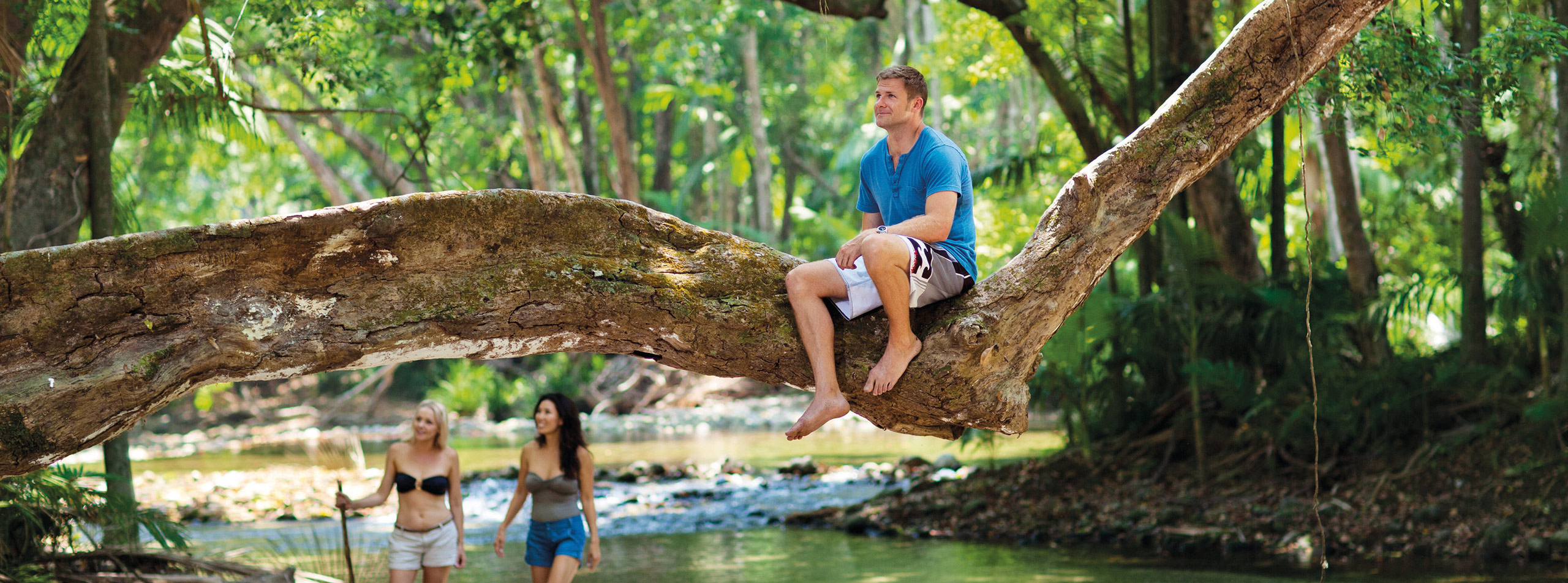 Guests at Mossman Gorge