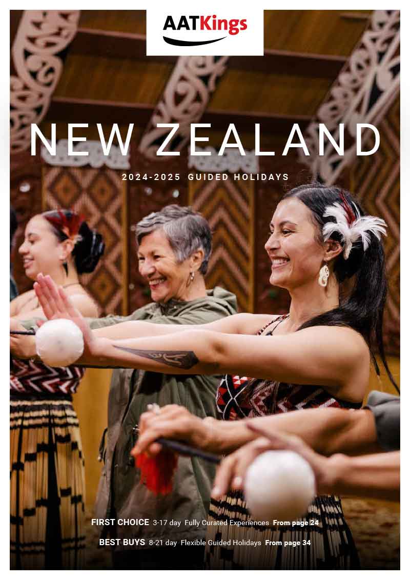 AAT Kings New Zealand 2024 Brochure Cover