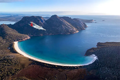 Wineglass and Wildlife - Scenic Flight with Maria Island Stopover & Lunch