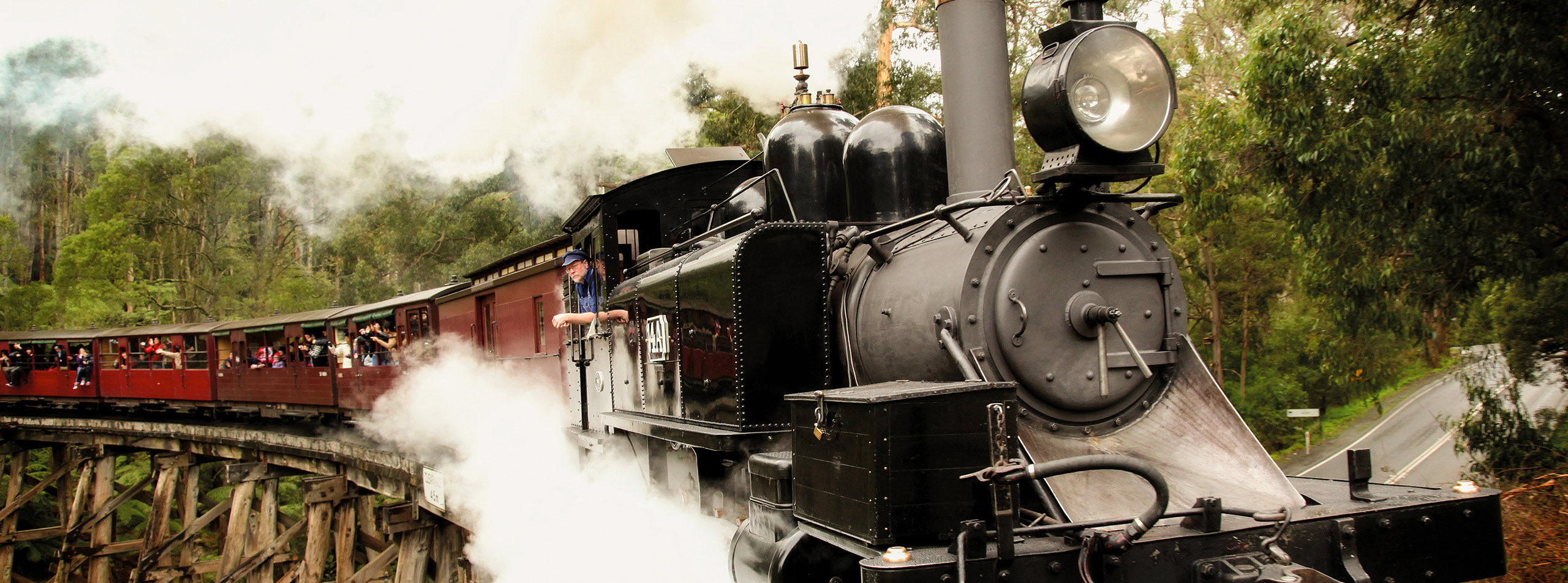 Puffing Billy Steam Train