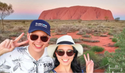 @travellingtripfinder in Uluru, Instagram