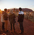 Sunset at Uluru, NT