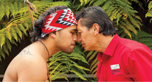 Maori Greeting with Travel Director