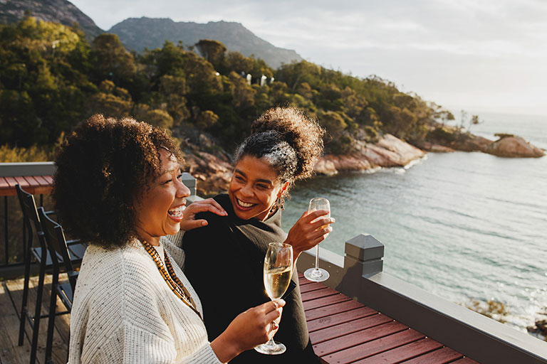 Freycinet Lodge Sunset Deck