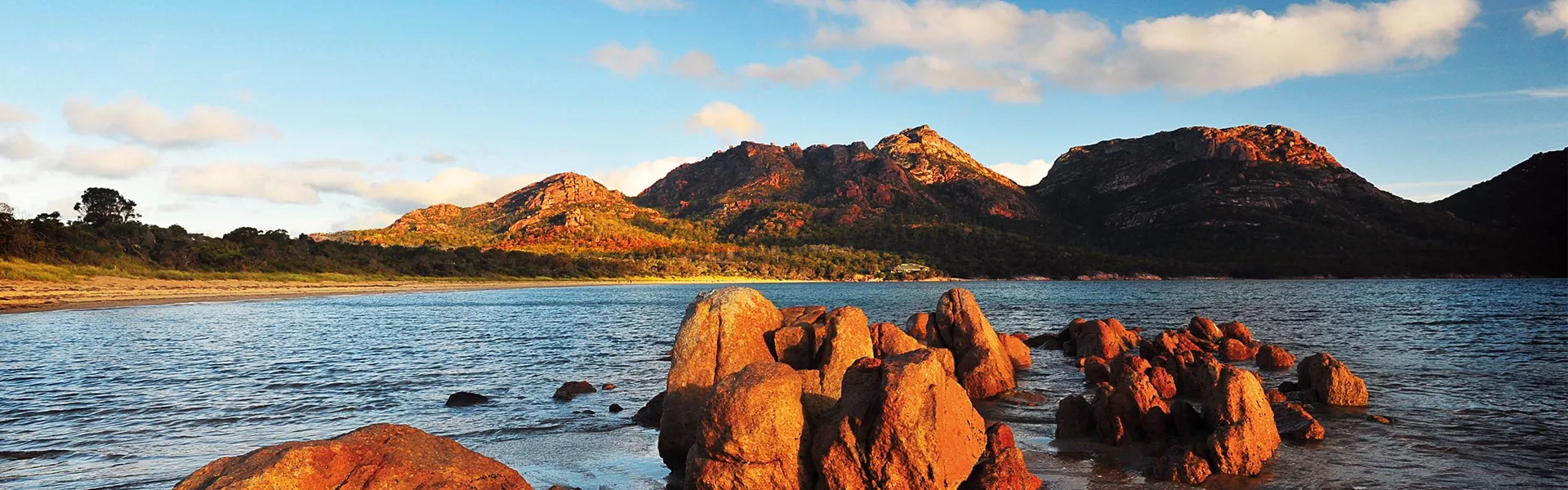 A bay in Freycinet National Park