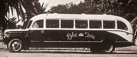 Pykes Tours Vintage Coach
