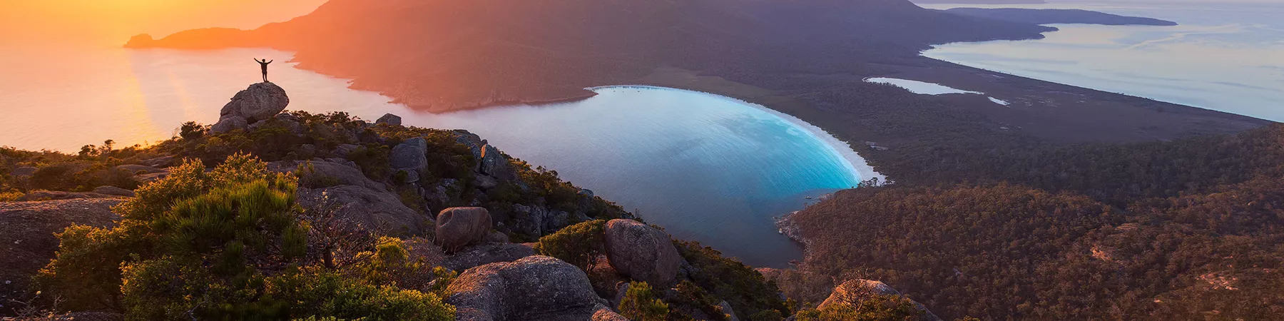 Sunrise over Wingless Bay