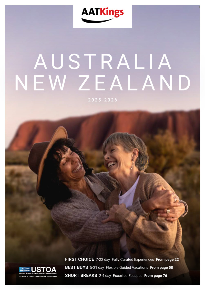 AAT Kings Australia New Zealand Brochure For NA 2025 Cover