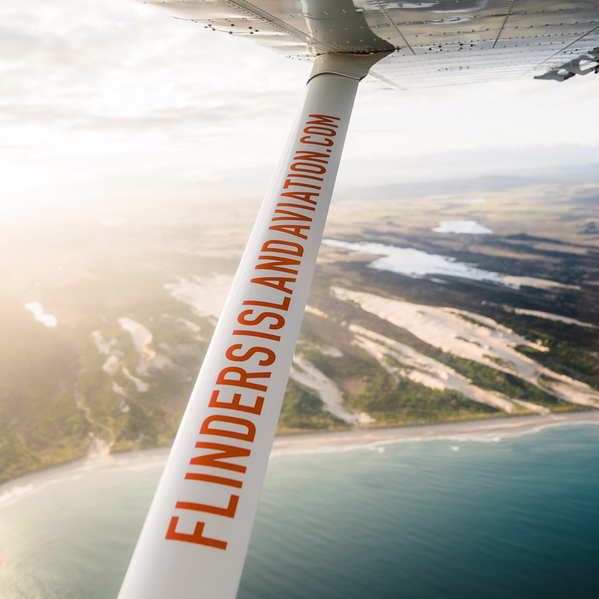 Flinder Island From Above Scenic Flight