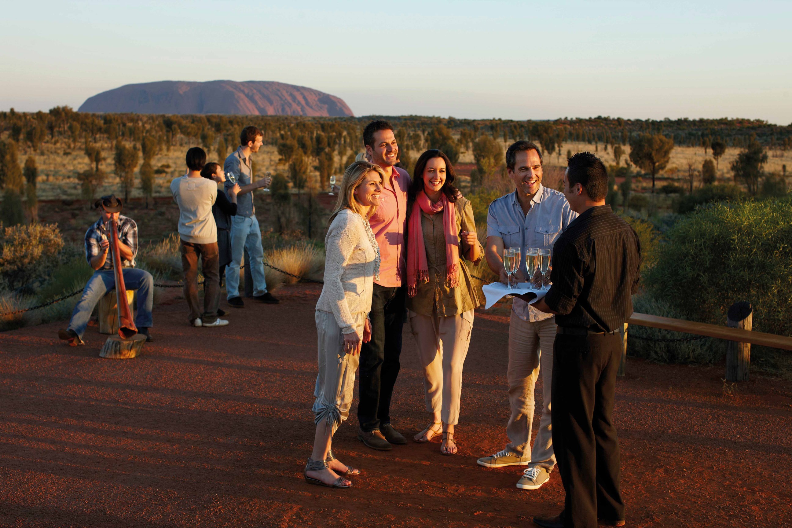 Sounds of Silence dinner in Uluru, Australia