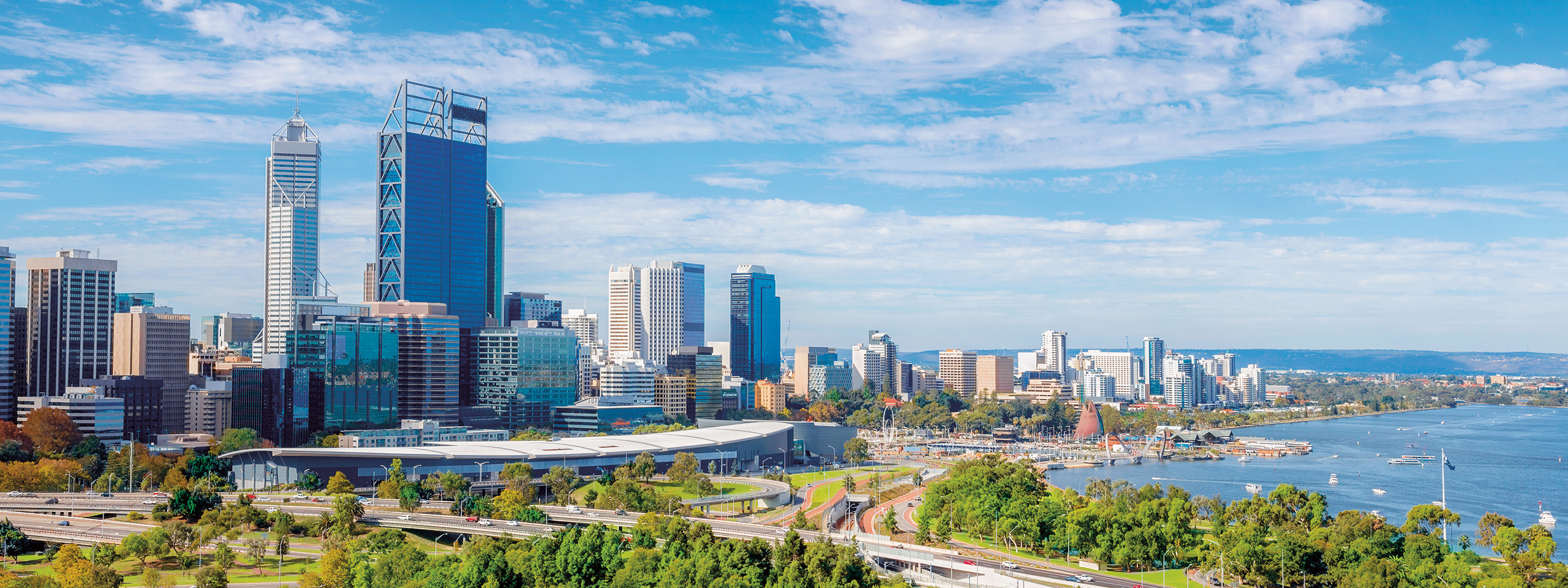 Perth City Skyline Banner