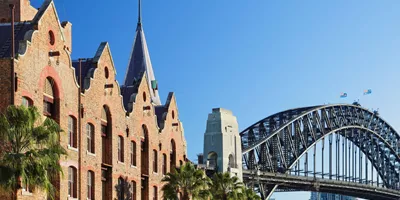 Cityscape of the Rocks in Sydney, Australia