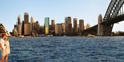 Couple At Sydney Harbour