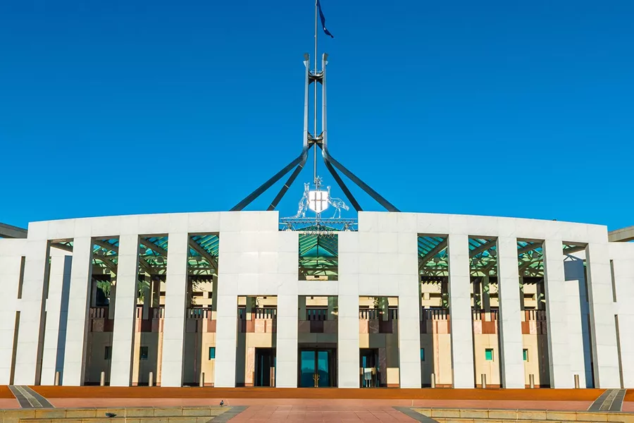 Parliament House in Australia